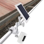 2-IN-1 Gutter Mount For Solar Panel, Stick Up Cam Battery, Spotlight White New. Price: $28.88.