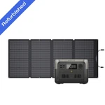 Ecoflow Solar Generator River Max 512WH+160W Panel Certified Refurbished. Price: $329.00.