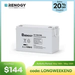 Renogy 12V 100AH Deep Cycle Agm Battery Rechargable For Rv Solar Marine Off-grid New. Price: $179.99.