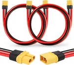 2PCS XT60 Extension Cable - 10AWG 2FT Female Connector For New. Price: $27.11.