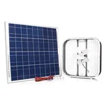 Solar Powered 20" Box Fan With 100 Watt Panel On/off Switch New. Price: $229.95.
