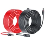 Jxmxrpv Solar Cable Extension 50FT 10AWG, Wire With Tool-free New. Price: $79.99.