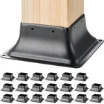 20PCS 4X4POST Base Heavy Duty Steel Bracket For Deck Porch Handrail Support New. Price: $127.99.