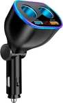 Car Cigarette Lighter Splitter Adapter, 120W QC3.0 Dual Usb Charger Black New. Price: $14.88.