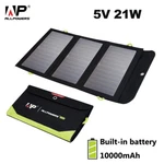 Solar Panel 5V 21W Built-in 10000MAH Battery Portable Charger Waterproof New. Price: $25.99.