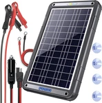 Powoxi 12W Mppt Solar Battery Charger Maintainer 12V Car Rv Boat Trailer Panel New. Price: $74.99.