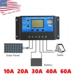 10/20/30/40/60A Pwm Solar Panel Battery Regulator Charge Controller Usb 12/24V New. Price: $13.49.