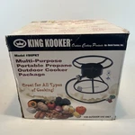 King Kooker 86PKT 12-INCH High Pressure Propane Outdoor Cooker 54000 Btu Used. Price: $44.87.