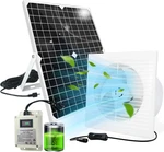 Solar For Chicken Coop With Battery 25W Panel Powered Exhaust Fans New. Price: $127.48.