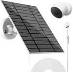 6W Solar Panel Compatible With Google Nest Camera Outdoor & Indoor Battery New. Price: $34.99.