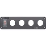 Blue Sea 4369 Water-resistant Panel 15A Circuit Breaker, 4X Blank Apertures New. Price: $40.63.