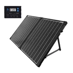 Acopower 100W 12V Portable Solar Panel Kit, Foldable Mono Suitcase, Proteusx Wat New. Price: $139.50.