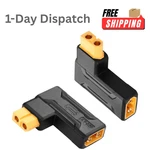 2 Pack XT60 90 Degree Female Connector Adapter Rc Drone New. Price: $16.23.