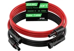 10FT 12AWG Solar Panel Extension Cable, Bateria Power Gauge 4MM Pv Wire New. Price: $27.38.