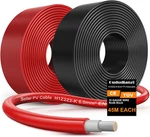 Oududianzi 2X150 Feet Solar Panel Wire, 10AWG H1Z2Z2-K Tinned Copper New. Price: $190.57.