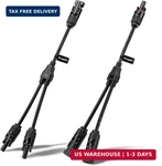 Bougerv Solar Connectors Y Branch Parallel Adapter Cable Wire Plug Tool Kit For New. Price: $13.81.