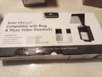 Wasserstein 2.5W Solar Charger For Ring Battery Doorbell Pro, Plus & Wyze Open. Price: $24.00.