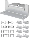 8 Units Per Set Solar Panel Mounting Z Brackets Lightweight Aluminum Corrosion-f New. Price: $11.99.