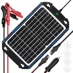 Suner Power Waterproof 12V Solar Battery Charger & BC-12W Pro, Navy Blue New. Price: $83.39.
