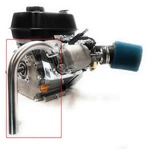J Exhaust Pipe For: Predator 212CC, Honda GX160, GX200, Duromax XP7HPE New. Price: $39.80.