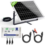 Eco-worthy 25 Watts 12V Off Grid Solar Battery Charger Kit: Waterproof ... New. Price: $70.50.