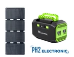 200W Portable Power Station 39000MAH / 3.7V 145WH (solar Panel Optional) New. Price: $149.00.