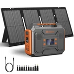 Zerokor R200 Portable Solar Generator 300W 280WH W/ 60W Panel Orange New. Price: $249.24.