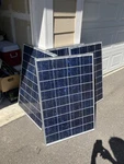 Solar Panels 80W - Kyocera (1998) Made In Japan Used. Price: $125.00.