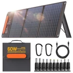 60W Portable Solar Panel Chargers With 15V Usb And 18V Dc, IP65 Waterproof So... New. Price: $173.84.