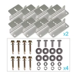Renogy 4 Sets Solar Panel Mounting Z Brackets Aluminum Corrosion-free Rv Roof New. Price: $33.99.