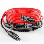 Rich Solar Gauge 10AWG One Pair 50 Feet Red + Black Panel Ex... New. Price: $101.59.