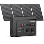 200W 146WH Portable Power Station Camping Solar Generator With 40W Panel New. Price: $120.99.