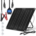 Car Battery Maintainer - 10W Solar Trickle Charger Kit With Stand New. Price: $51.99.