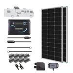 Renogy 200 Watts 12 Volts Monocrystalline Rv Solar Panel Kit With Adventurer 30A New. Price: $218.45.