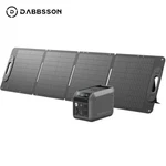 Dabbsson Power Station 768WH 600W Solar Generator W/ 120W Folding Panel New. Price: $459.00.
