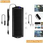 Eco-friendly 12V Solar Panel Trickle Charger For Cars, Boats, And Motorcycles New. Price: $45.99.