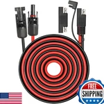 Mookeerf Solar Panel To Sae Adapter Cable - 35FT 10AWG Extension New. Price: $106.61.