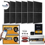 Ultra 1200W 24V 5.52KWH Lithium Battery Solar System Off GRID:6PCS 195W New. Price: $3551.98.