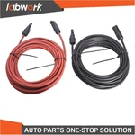 Labwork Solar Panel Extension Cable Wire Connector Pair 30FT Black + Red 12AWG New. Price: $27.75.