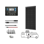 200W 12V Mono Solar Rv Kits With 20A Pwm Charge Controller/mounting Brackets/... New. Price: $329.85.