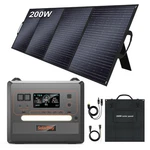 Q2402M Portable Power Station 2500W/2304WH Solar Generator With 200W Panel New. Price: $239.00.