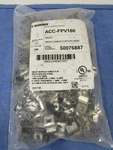 Lot Of 100 Burndy ACC-FPV180 50076887 Module Cable Clip, Degree New. Price: $39.99.