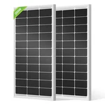 Eco-worthy 2PCS 100 Watt Solar Panels Monocrystalline For 12V/24V... New. Price: $165.08.