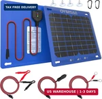 Oymsae 12V 7.5W Solar Trickle Charger & Maintainer - Waterproof Battery New. Price: $56.86.