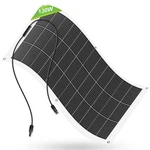 Panel 130W 12BB Monocrystalline Waterproof Lightweight Rv Boats Solar Eco-worthy. Price: $154.99.