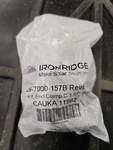 Ironridge Solar Rail End Clamps 1.57" 29-7000-157B Rev Box Of 100 Pieces New. Price: $89.95.