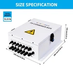 Elnuimex 6 String Metal Solar Combiner Box, Pv With 20A Rated Curre New. Price: $120.99.