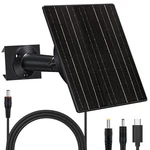 10W Solar Panel With 10400MAH Battery For Security & Trail Cameras, 5V/12V Ad... New. Price: $45.09.