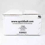 Boxes 25 Low Profile 4" Quickbolt Kit With 3" Microflashing & Ss L-foot New. Price: $219.99.