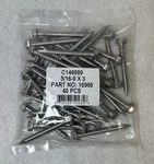 New (qty 40) Quickbolt 16990 Stainless Steel Solar Mounting Screws, 5/16" X 3". Price: $19.99.